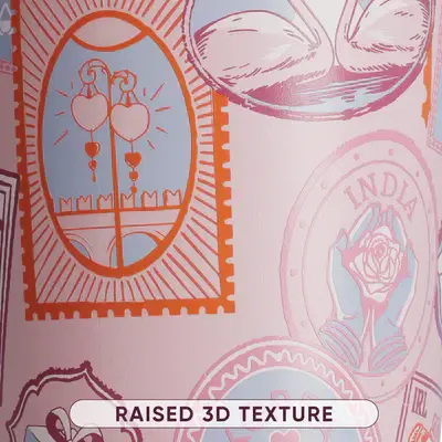 40oz FreeSip Tumbler  Sending Love Ovvala